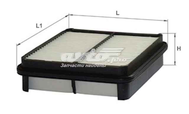 Елемент повітряного фільтра Alpha Filter AF1782 ціна, від 6.11 USD