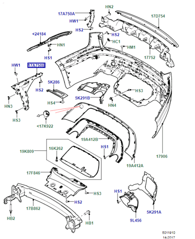Купити LR112657 Land Rover 