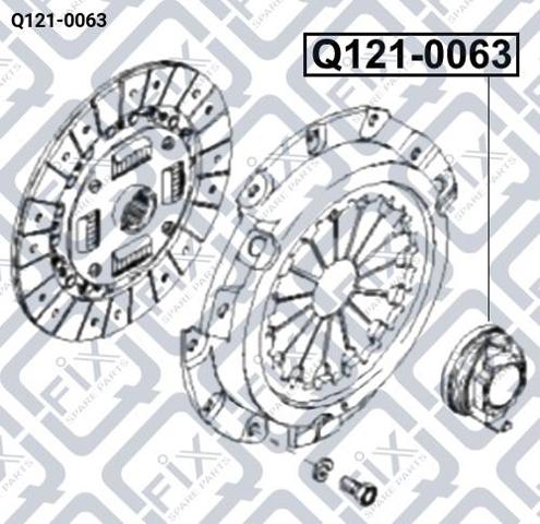 Вижимний підшипник Q-fix Q1210063 ціна, від 11.87 USD
