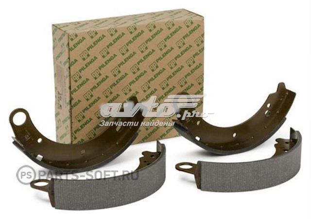 Купити RB2435 Raiso Колодки гальмові задні, барабанні