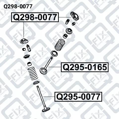Q2980077 Q-fix Коромисло клапана, рокер