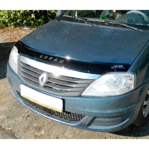 Дефлектор капота (мухобійка) Renault LOGAN I седан (LS) (2015 - 2026) ціна, від 31.65 USD