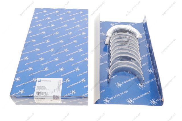 Підшипник коленвала, корінний, комплект, 3-й ремонт (+0,75) Kolbenschmidt 37006630 ціна, від 30.08 USD