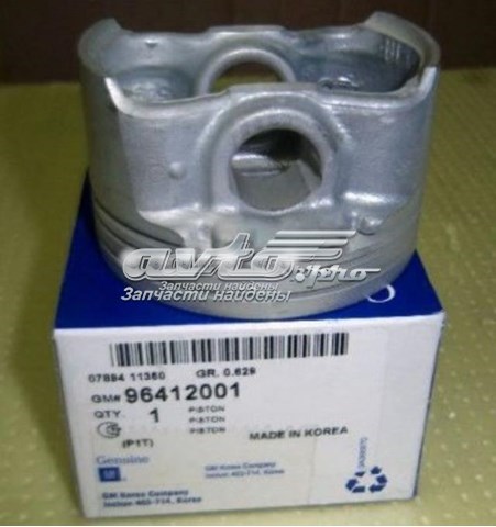 Поршень з пальцем без кілець, STD 96412001 General Motors