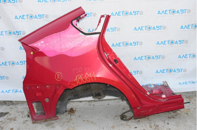 6160147080 Toyota Крило заднє праве