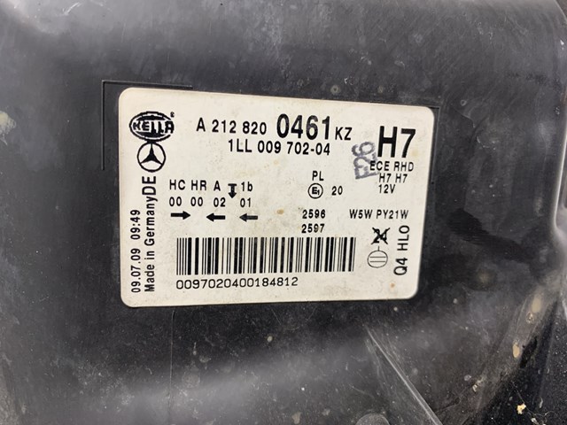 Фара права A2128200461 Mercedes