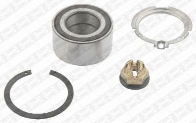 Комплект підшипник маточини передньої NTN R15576 ціна, від 32.28 USD