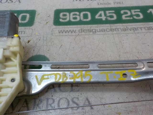 9816273680 Peugeot/Citroen Склопідйомник задніх лівих дверей