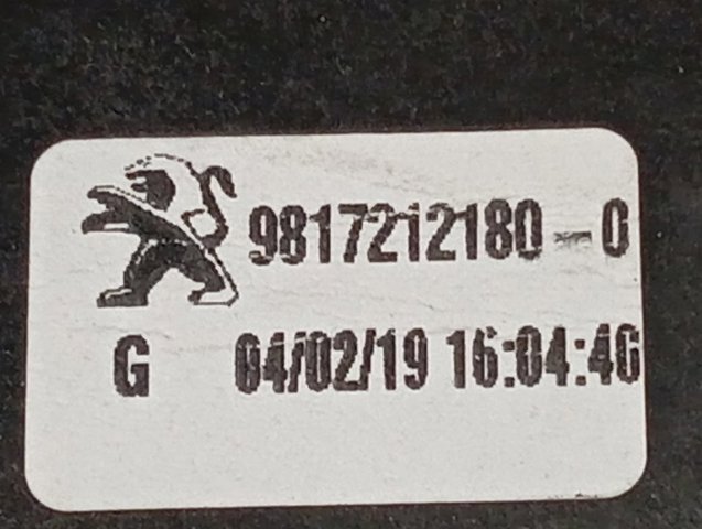 Механізм стеклопідйомника дверей передніх, лівих Peugeot/Citroen 9817212180