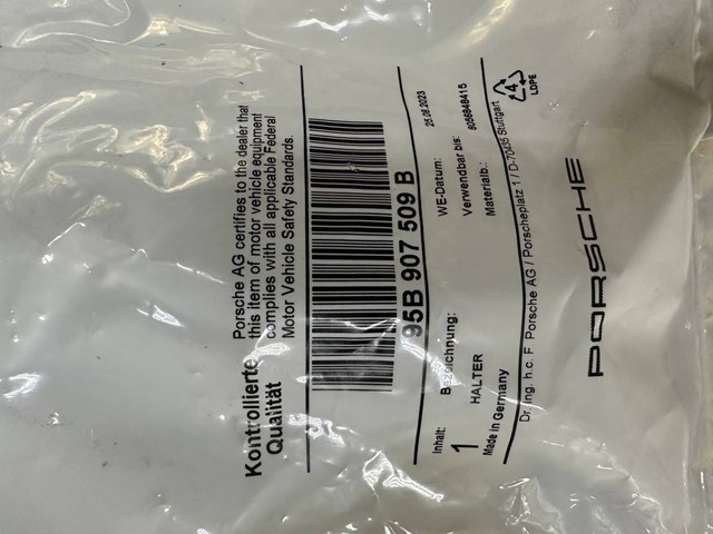  95B907509B Porsche