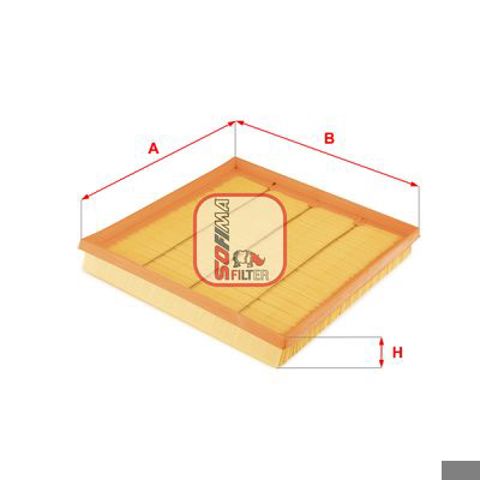 Фільтр повітряний S3711A Sofima