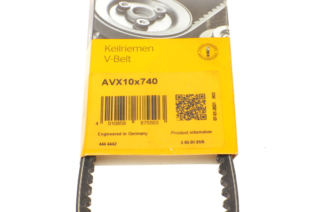 Ремінь генератора AVX10X740 Continental/Siemens