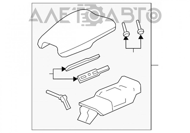  Honda 83407T7WA01ZA ціна, від 64.05 USD