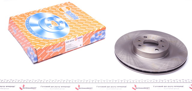 Диск переднього гальма Autotechteile 5040016 ціна, від 29.57 USD