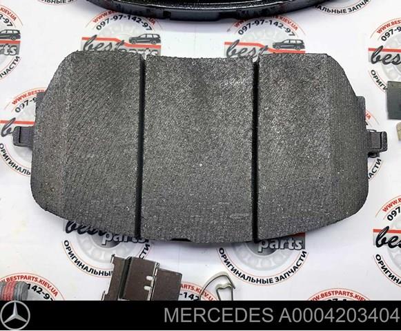 Гальмівні колодки Mercedes A0004203404 ціна, від 113.78 USD