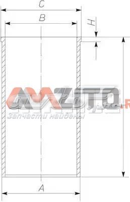 Купити 004WV0900 Mahle Original Гільза поршнева