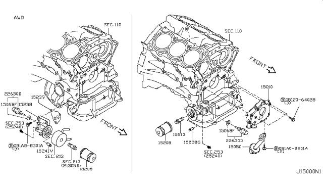  15239JK20A Nissan