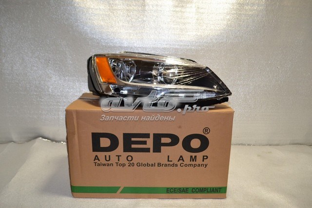 Основна фара - вставка Depo/Loro/Abakus FP7430R4E ціна, від 169.49 USD