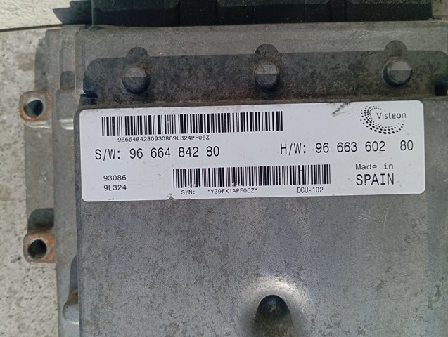 Купити 9666360280 Fiat/Alfa/Lancia Модуль управління двигуном