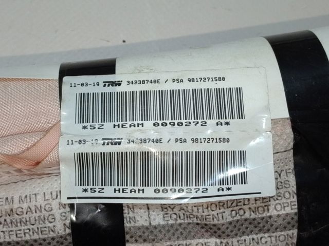 Подушка безпеки, збоку ліва айрбег Peugeot/Citroen 9817271580 ціна, від 199.96 USD
