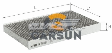 Фільтр салону AF5018A Alpha Filter