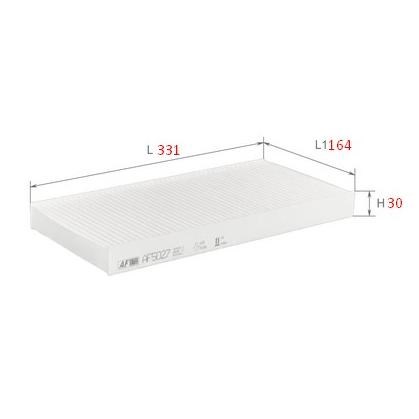 Фільтр повітряний обігрівача Alpha Filter AF5027 ціна, від 3.14 USD