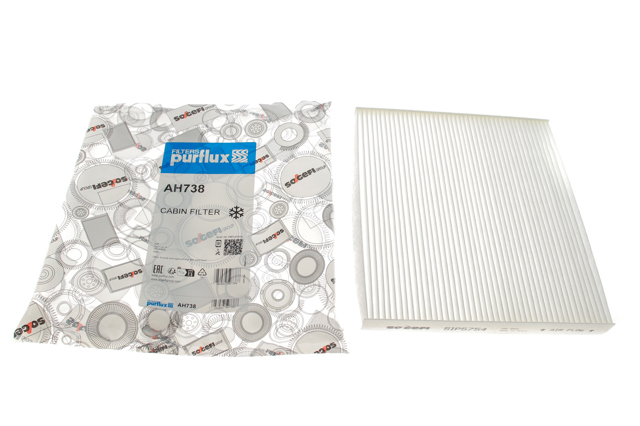 Фільтр повітряний обігрівача Purflux AH738 ціна, від 4.43 USD