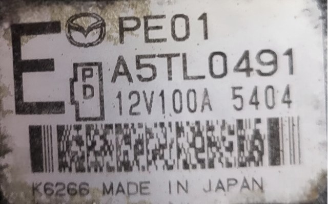  PE01A5TL0491 Mazda