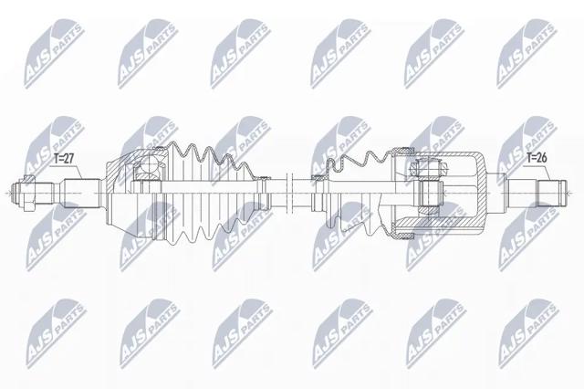 Ліва піввісь FV613B437AA Ford