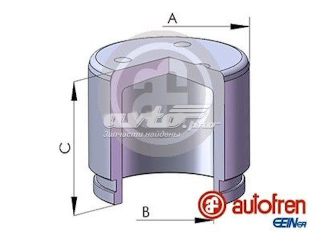 Поршень тормозного суппорта переднего  AUTOFREN D025597