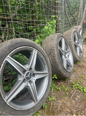 Диски колісні литі (легкосплавні, титанові) Mercedes A2054011100