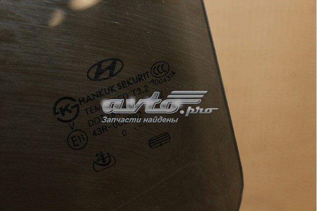 Скло задньої двері лівої Hyundai/Kia 834112S010 ціна, від 43.75 USD