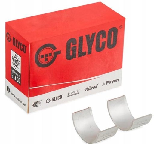 H12397STD Glyco вкладиші колінвала, корінні, комплект, стандарт (std)