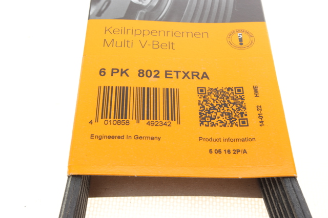 6PK802EXTRA Continental/Siemens Поліклиновий ремінь
