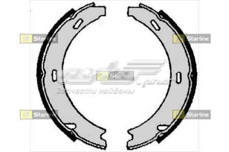 Купити BC06870 Starline Гальмівні колодки гальма стоянки