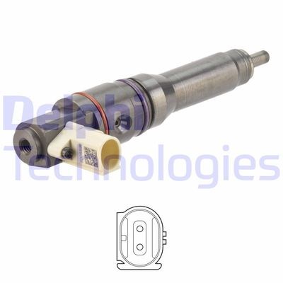 Форсунка інжектора Delphi BEBJ1D02001