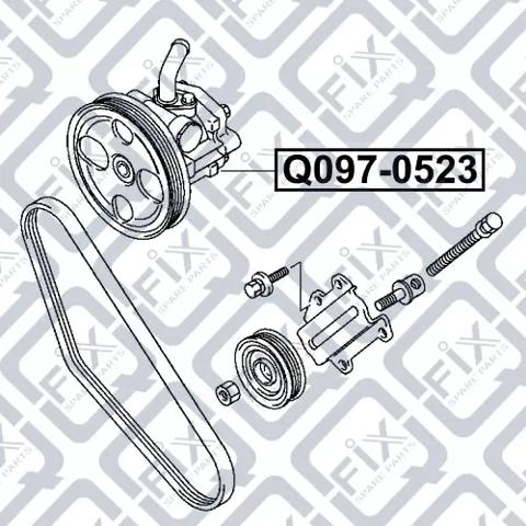 Купити Q0970523 Q-fix Насос гідравліки