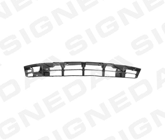 Решітка переднього бампера, центральна Signeda PVW07049GA ціна, від 14.45 USD