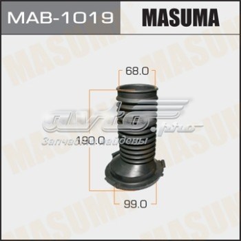 Пильник амортизатора переднього MAB1019 Masuma