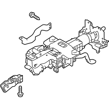 Рульова колонка Nissan/Infiniti 488105CF1A ціна, від 75.41 USD
