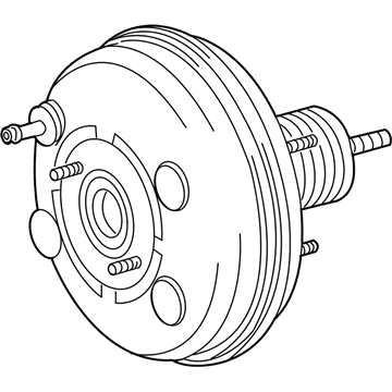 446100E080 Toyota Підсилювач гальм вакуумний