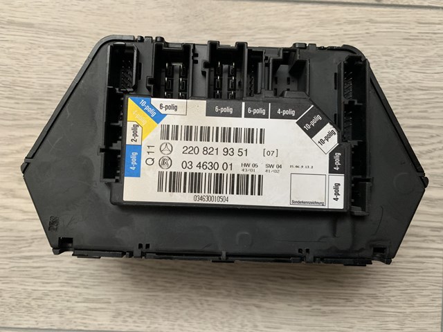 Модуль управління (ЕБУ) переднього сидіння Mercedes A2208219351 ціна, від 117.21 USD