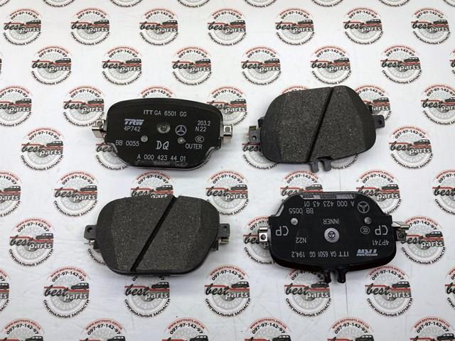Задні гальмівні колодки Mercedes A0004219801 ціна, від 87.23 USD