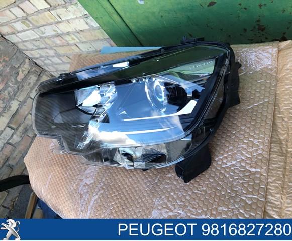 Купити 9816827280 Peugeot/Citroen Основна фара в зборі ліва