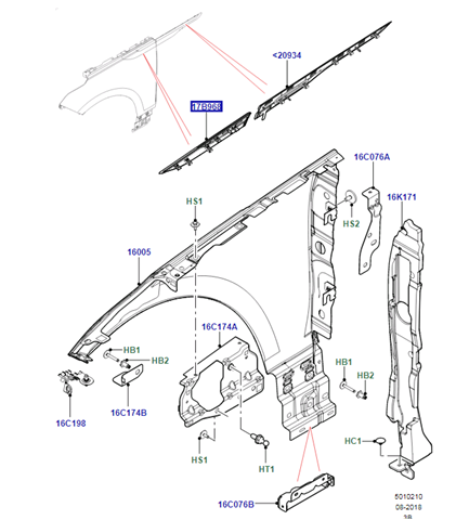  Land Rover LR110615 ціна, від 62.08 USD