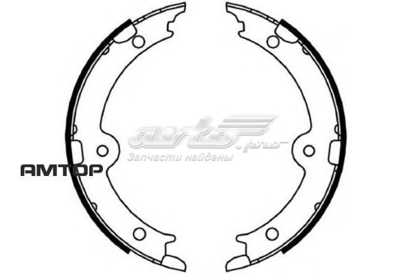 Колодки ручника FN0659 Nibk