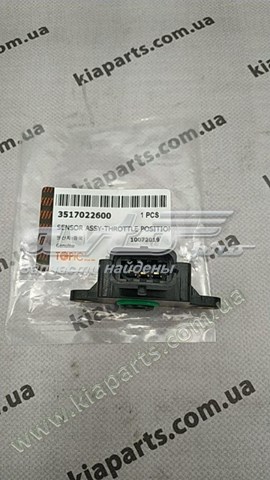 Датчик положення дросельної заслінки KAP 3517022600