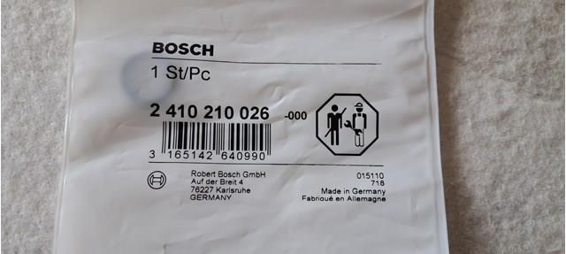 Прокладка кришки горловини, маслозаливної 2410210026 Bosch