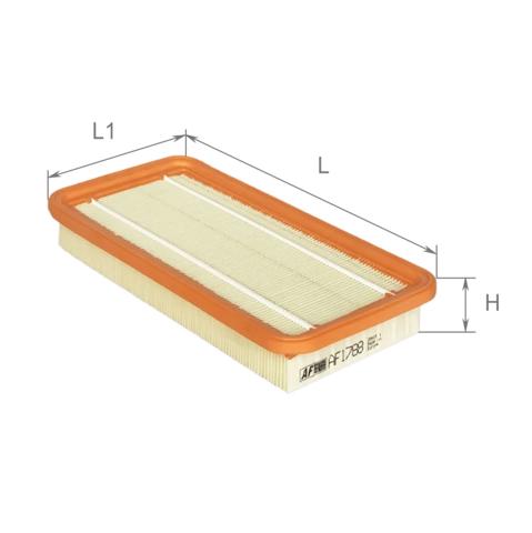 Елемент повітряного фільтра Alpha Filter AF1788 ціна, від 3.76 USD