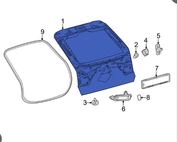 Купити 6700542750 Toyota Задня ляда